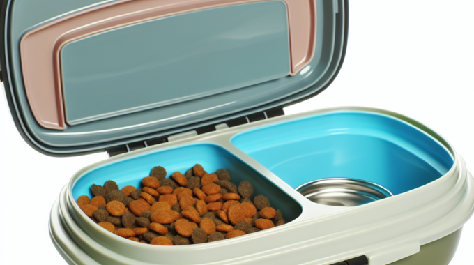 Pet Travel Food Container