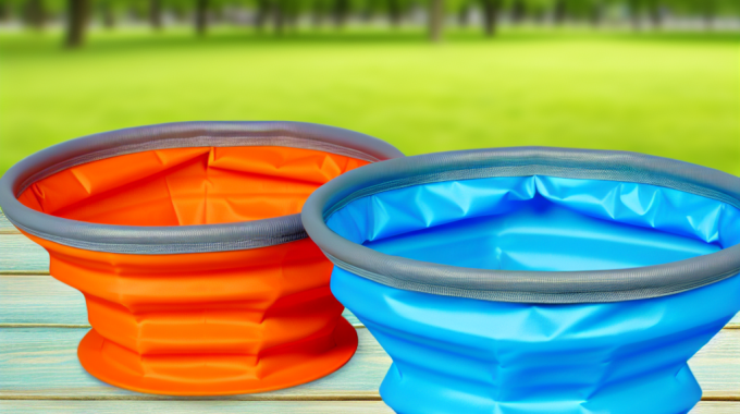 Collapsible Dog Travel Bowls